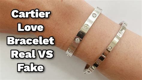 REAL vs Miss Chen Cartier LOVE bracelet detailed 